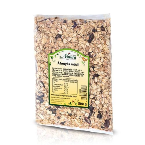  Dénes Natura Áfonyás müzli 500 g