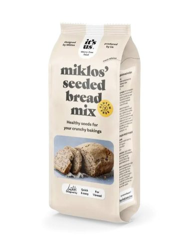it's us MIKLOS' sokmagvas kenyér gluténmentes lisztkeverék 500g