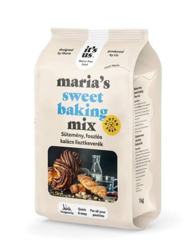 it's us MARIA'S sütemény gluténmentes lisztkeverék 500g