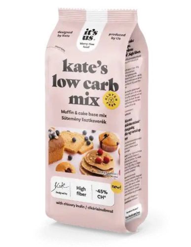 it's us KATE'S LOW CARB sütemény gluténmentes lisztkeverék 500g