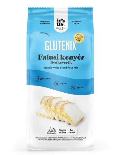 it's us GLUTENIX gluténmentes falusi kenyér lisztkeverék PKU-s 500g