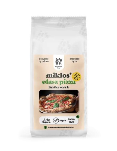 it's us MIKLOS' olasz pizza gluténmentes lisztkeverék 500g
