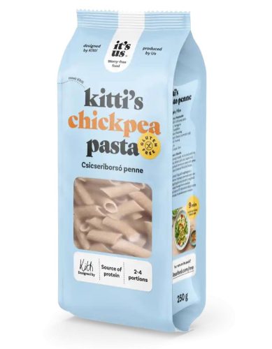 it's us KITTI'S gluténmentes csicseriborsó száraztészta nagykocka 250g