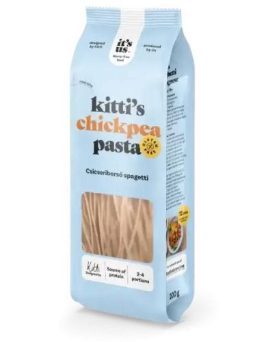 it's us KITTI'S gluténmentes csicseriborsó száraztészta spagetti 200g
