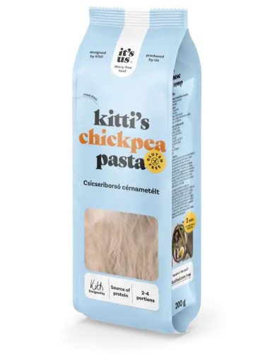 it's us KITTI'S gluténmentes csicseriborsó száraztészta cérnametélt 200g