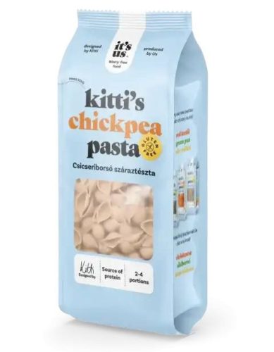 it's us KITTI'S gluténmentes csicseriborsó száraztészta kagyló 250g