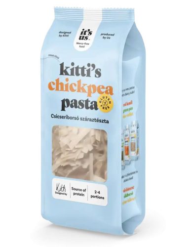 it's us KITTI'S gluténmentes csicseriborsó száraztészta szélesmetélt 250g