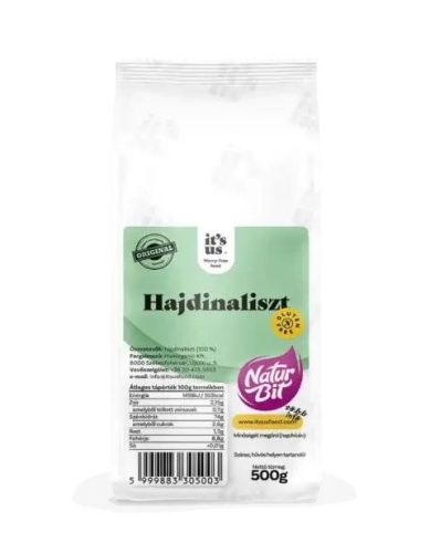 it's us NATURBIT gluténmentes hajdinaliszt 500g