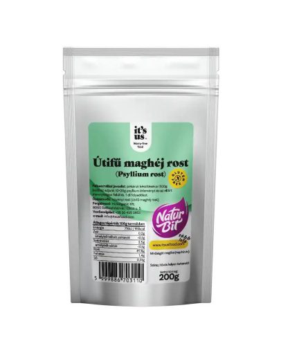 it's us NATURBIT gluténmentes psyllium (útifű maghéj) rost 200g