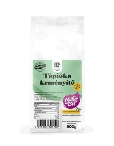it's us NATURBIT gluténmentes tápiókakeményítő 500g