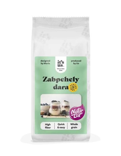 it's us NATURBIT zabpehely dara gluténmentes 500g