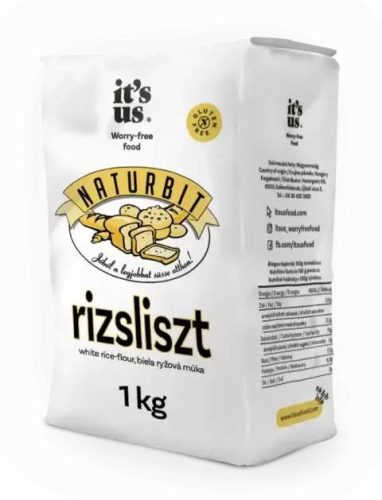 it's us NATURBIT gluténmentes rizsliszt 1kg