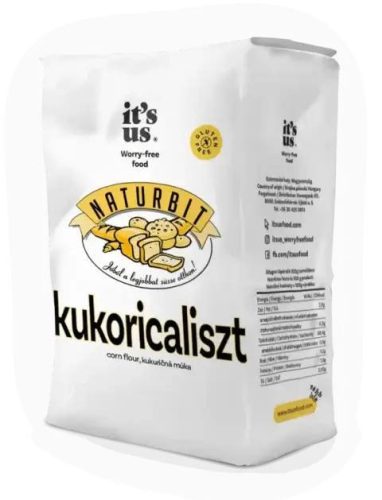 it's us NATURBIT gluténmentes kukoricaliszt 1kg