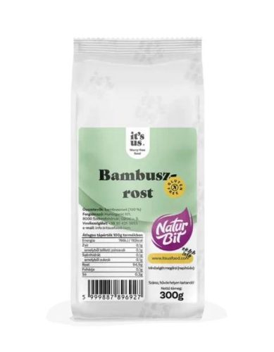 it's us NATURBIT gluténmentes Bambuszrost 300g