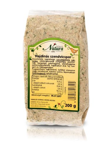  Dénes Natura Hajdinás szendvicspor 200 g