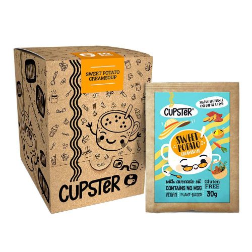 Cupster Instant Batáta krémleves 30 g x 10 db