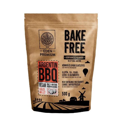 Bake-Free Argentin BBQ fasírt keverék köleses 500g