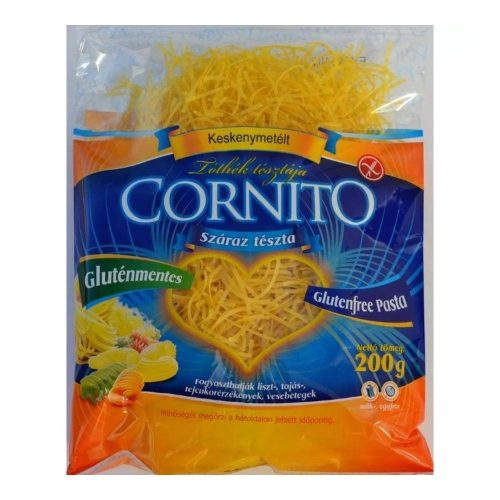 Cornito száraztészta Keskenymetélt 200g